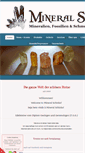 Mobile Screenshot of mineral-schinko.de